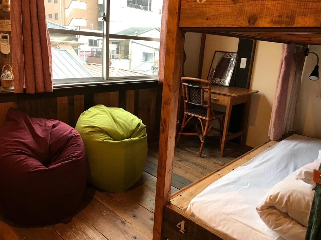 Postel nebo postele na pokoji v ubytování The Pax Hostel