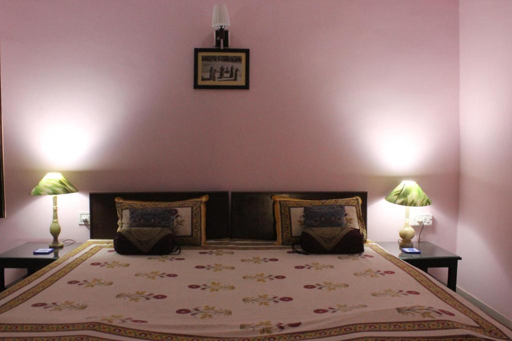 Letto o letti in una camera di Udai Niwas - Bikaner
