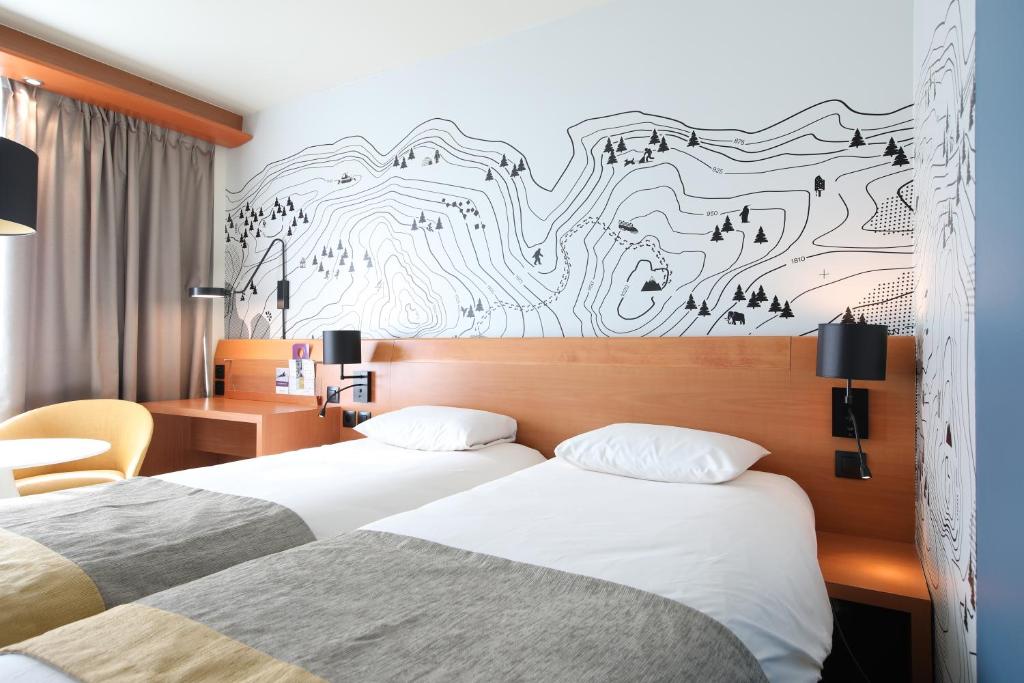 Mercure Grenoble Centre Alpotel - Camera Standard Con Due Letti Singoli