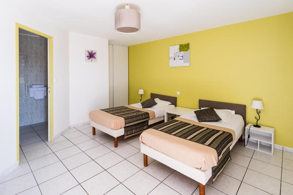 Le Grand Jardin - Habitación Gemela Con Ducha