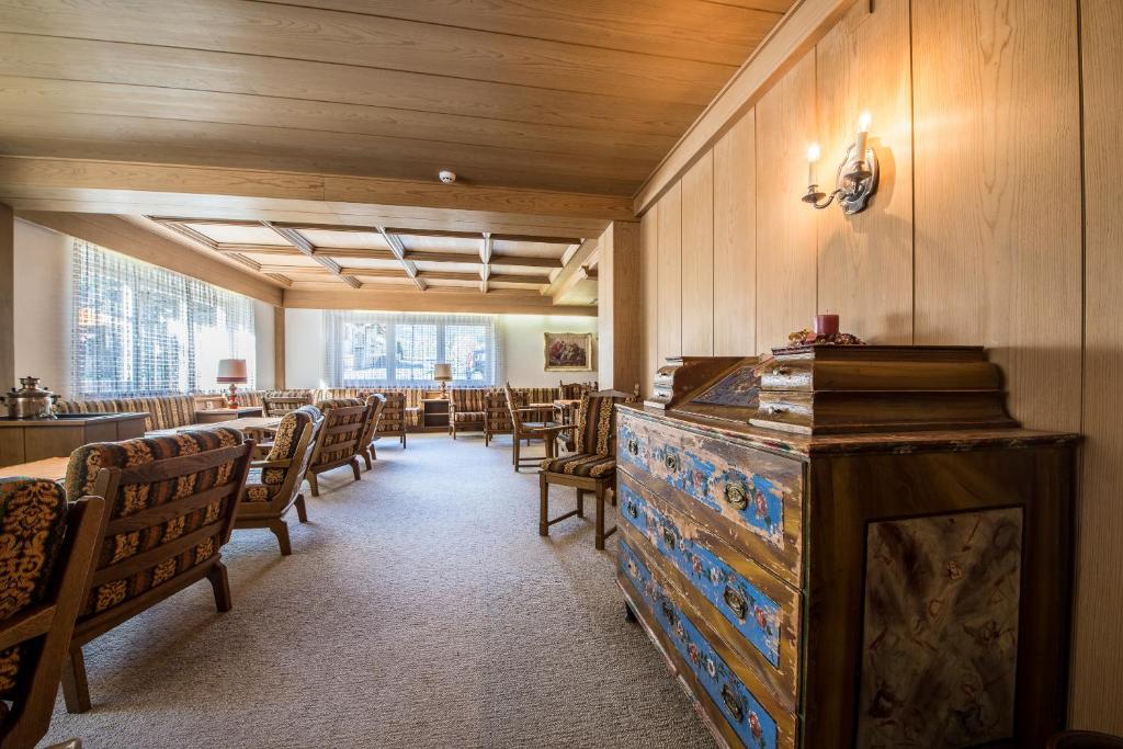 Posezení v ubytování Hotel Antholzerhof