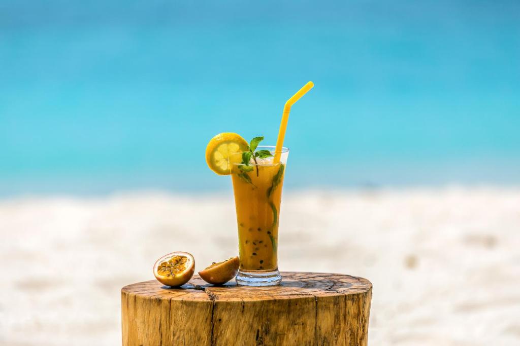 Nápoje v ubytování Kiha Beach
