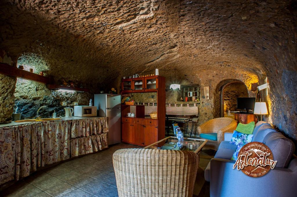 Posedenie v ubytovaní Casa Cueva El Mimo