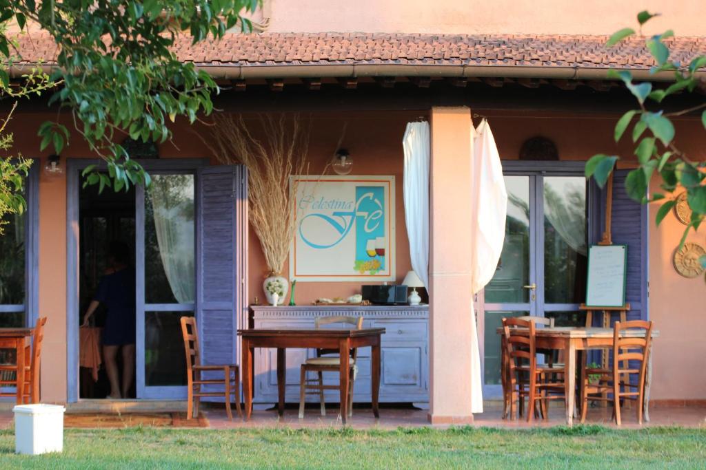 Edificio in cui si trova l'agriturismo