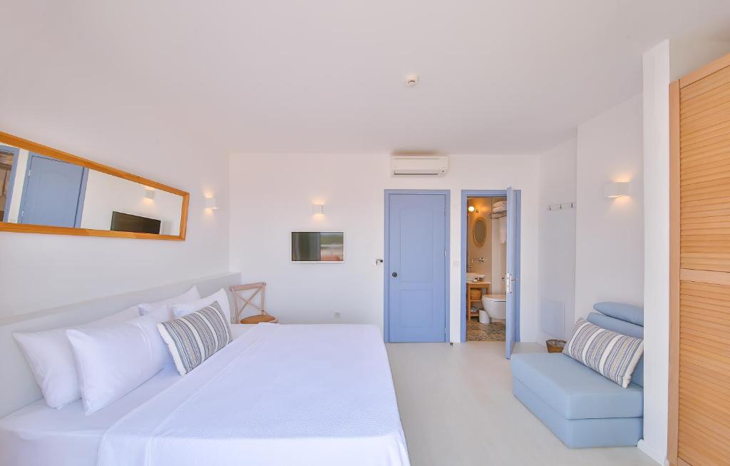 Postel nebo postele na pokoji v ubytování Dias Hotel