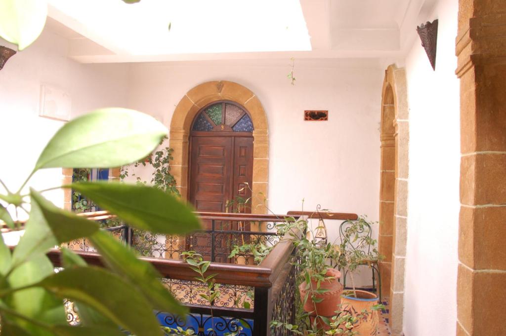 Balkón nebo terasa v ubytování Riad Le Grand Large