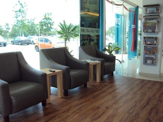 Posezení v ubytování GM City Hotel