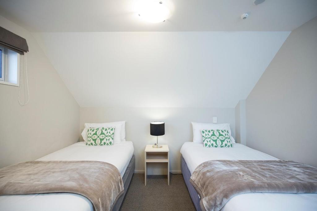 Postel nebo postele na pokoji v ubytování Vita Nova Motel