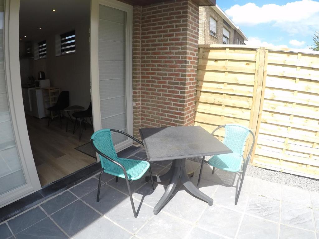 Patio nebo venkovní prostory v ubytování Le Lendemain