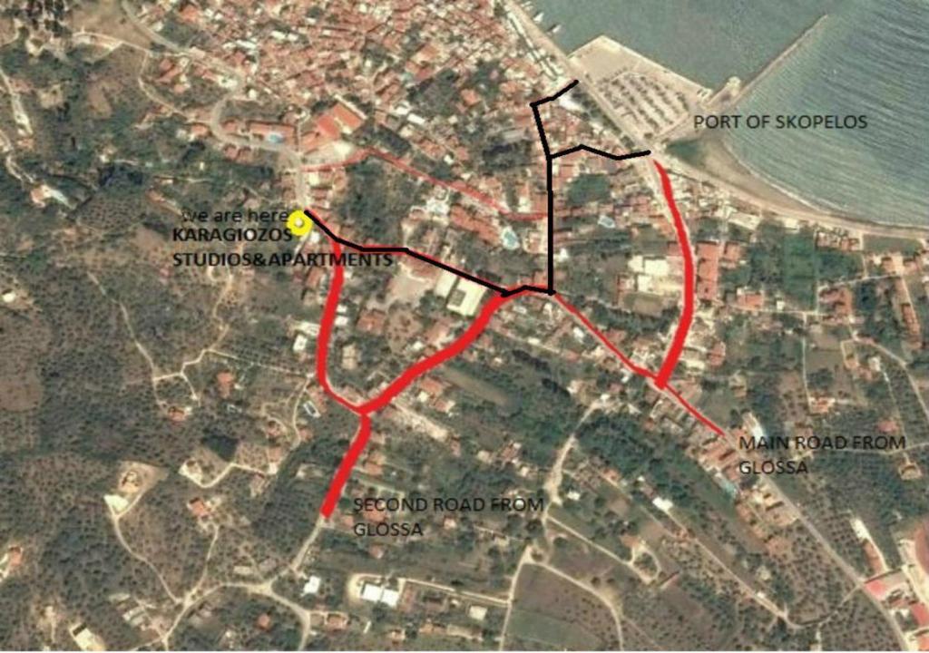 Zdjęcie z galerii obiektu Karagiozos Studios & Apartments w mieście Skopelos