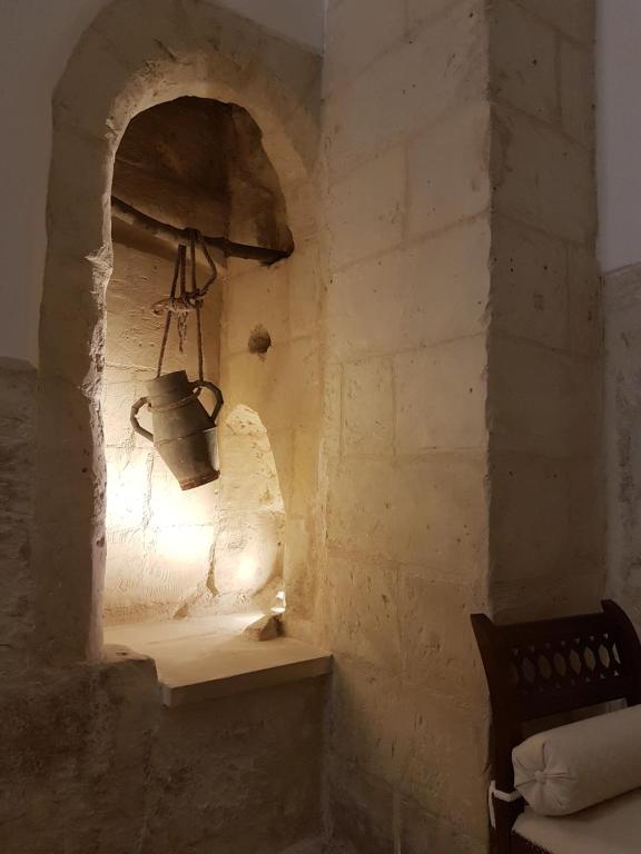 A bathroom at La Dimora di Clary