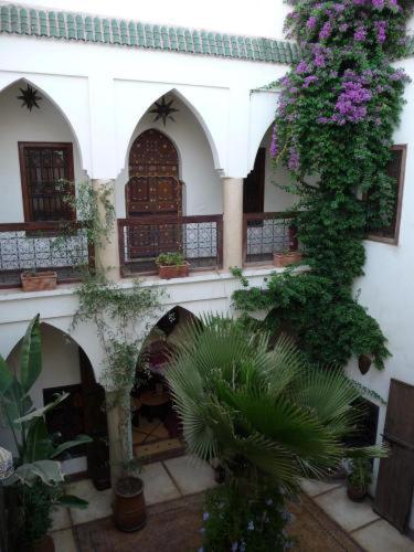 Balkón nebo terasa v ubytování Riad Al Faras