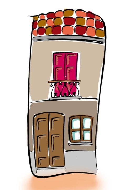 The floor plan of Biddanòa Bed and Breakfast