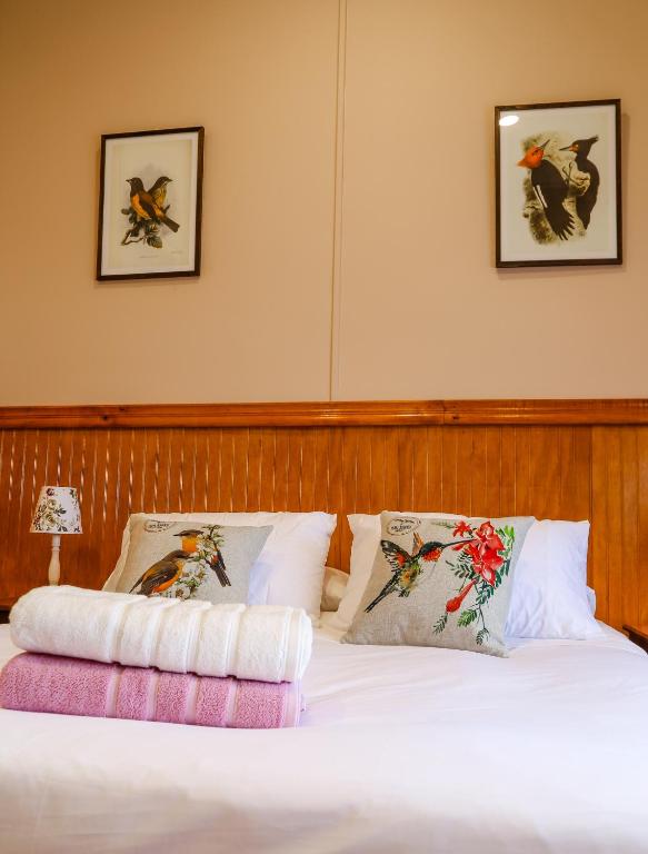 Postel nebo postele na pokoji v ubytování Hotel Albatros