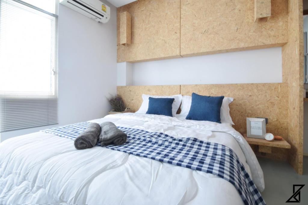 Postel nebo postele na pokoji v ubytování Hugger Hostel