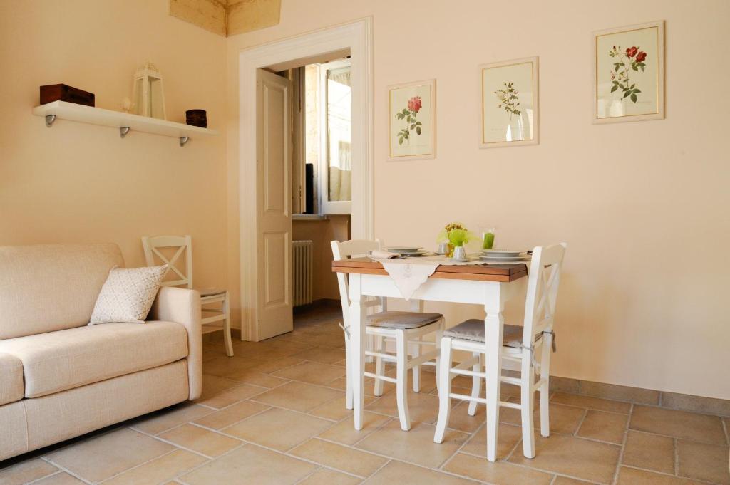 A seating area at La Casetta