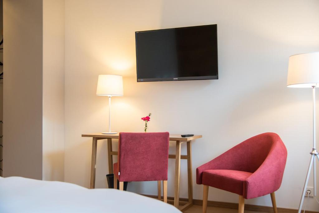 TV/Unterhaltungsangebot in der Unterkunft Hotel Alte Post Flensburg