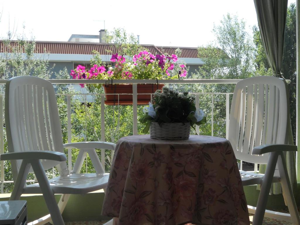 Balkón nebo terasa v ubytování Hotel ai Fiori