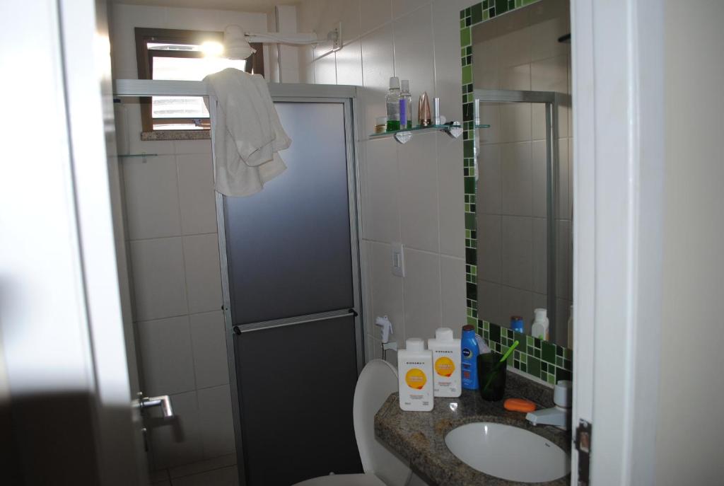  Apartamento mobiliado vista mar-Wi-Fi 2 quarto -Academia-AR cond.