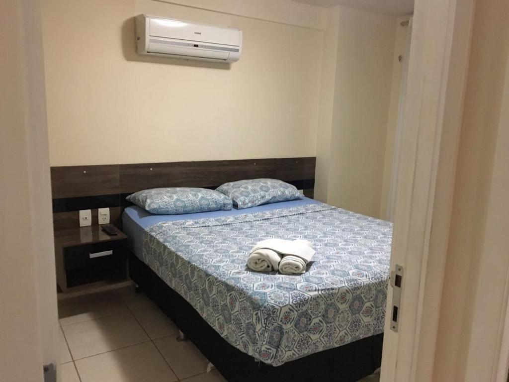  Apartamento mobiliado vista mar-Wi-Fi 2 quarto -Academia-AR cond.