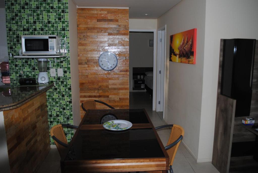  Apartamento mobiliado vista mar-Wi-Fi 2 quarto -Academia-AR cond.