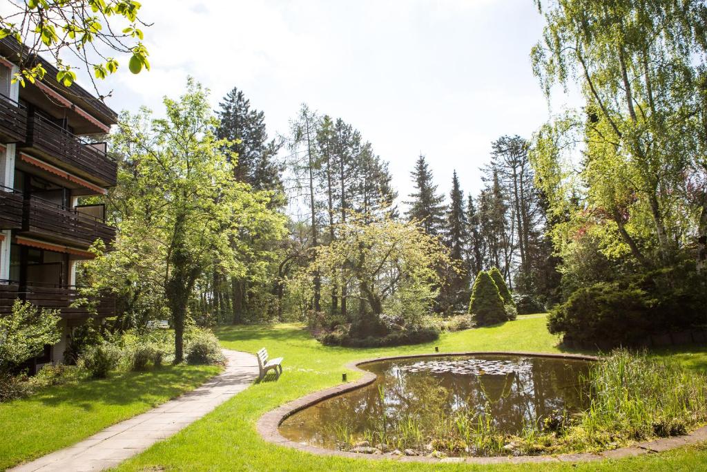 Zahrada ubytování VitalHotel Ascona