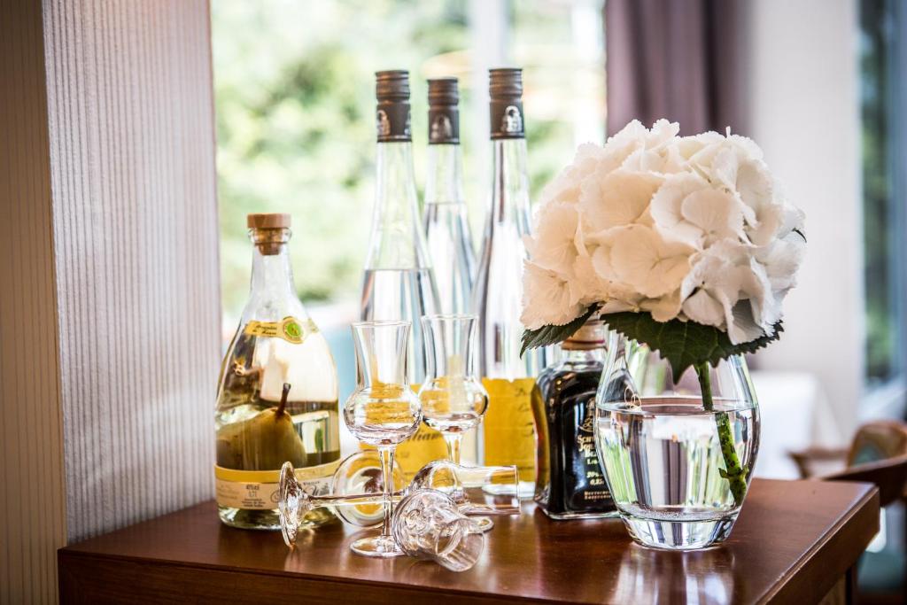 Nápoje v ubytování VitalHotel Ascona