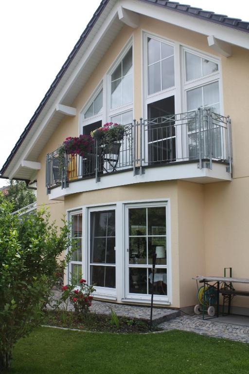 Balkón nebo terasa v ubytování Erholungsfuechse Andechs