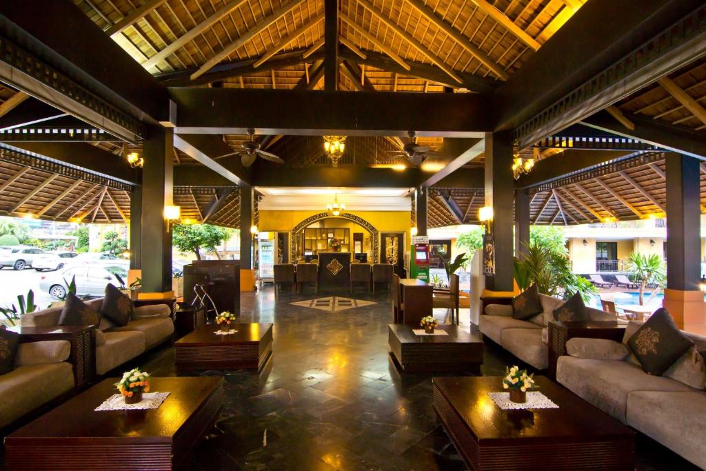 Posezení v ubytování LK Mantra Pura Resort