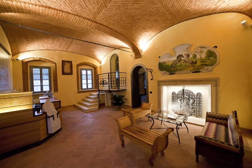 Posezení v ubytování Agriturismo Cascina Farisengo