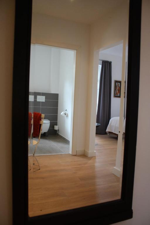 Postel nebo postele na pokoji v ubytování Hotel Altes Dichterhaus