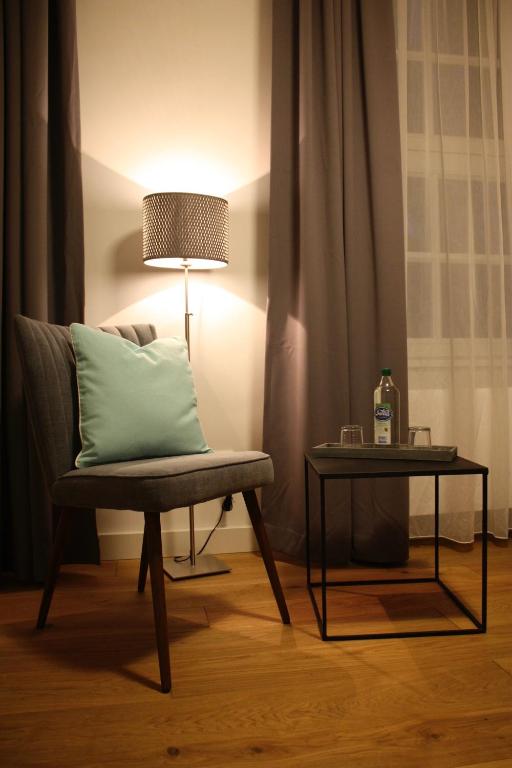 Posezení v ubytování Hotel Altes Dichterhaus