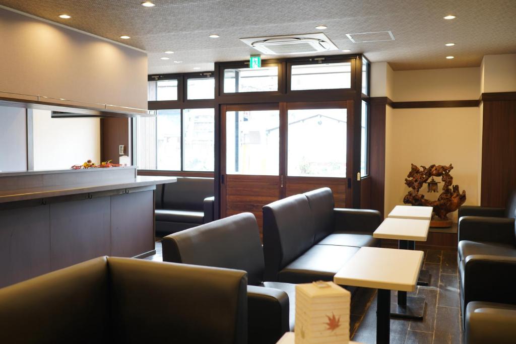 Posezení v ubytování Guesthouse Sumiyoshi