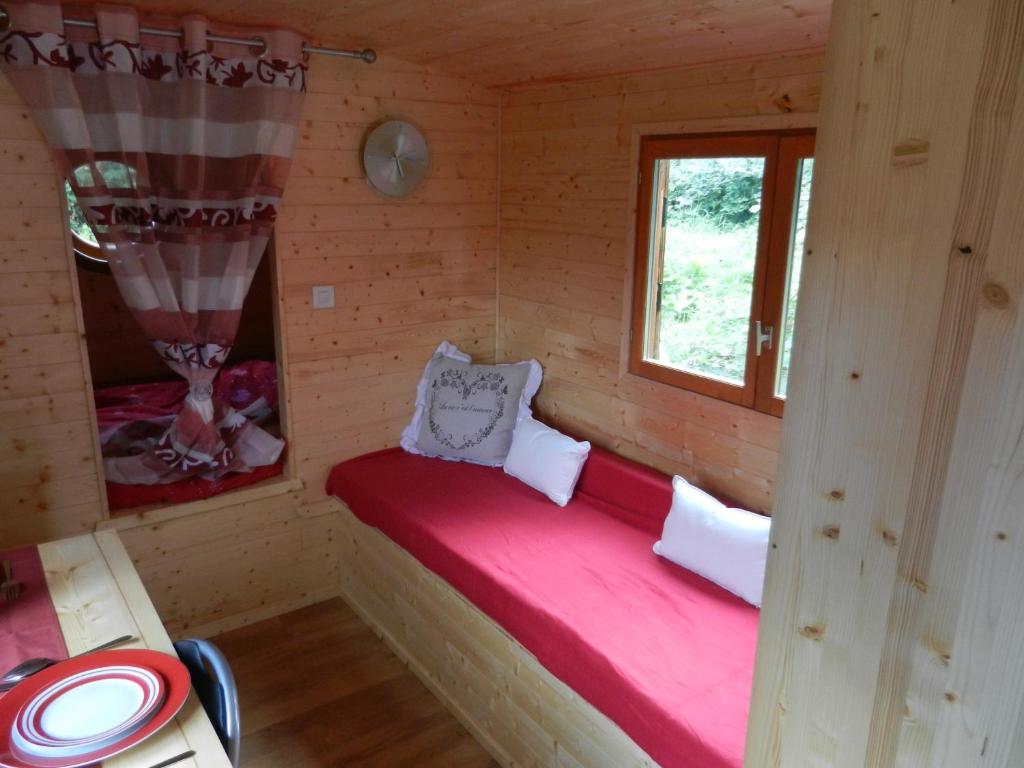B&B Le 'Ti 'Bou de Refugeにあるベッド