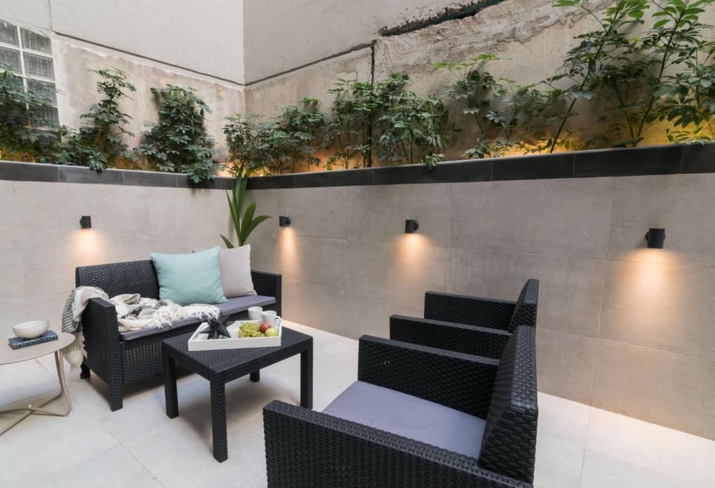 Posezení v ubytování 47 Luxury Suites