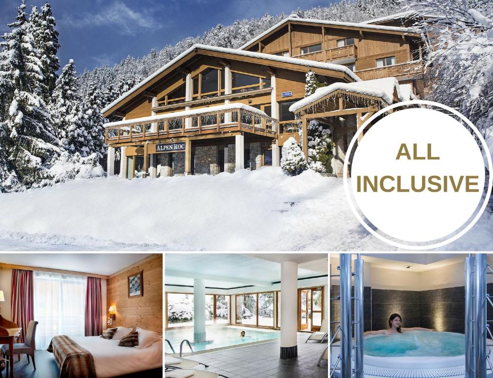 Hotel Alpen Roc v zimě