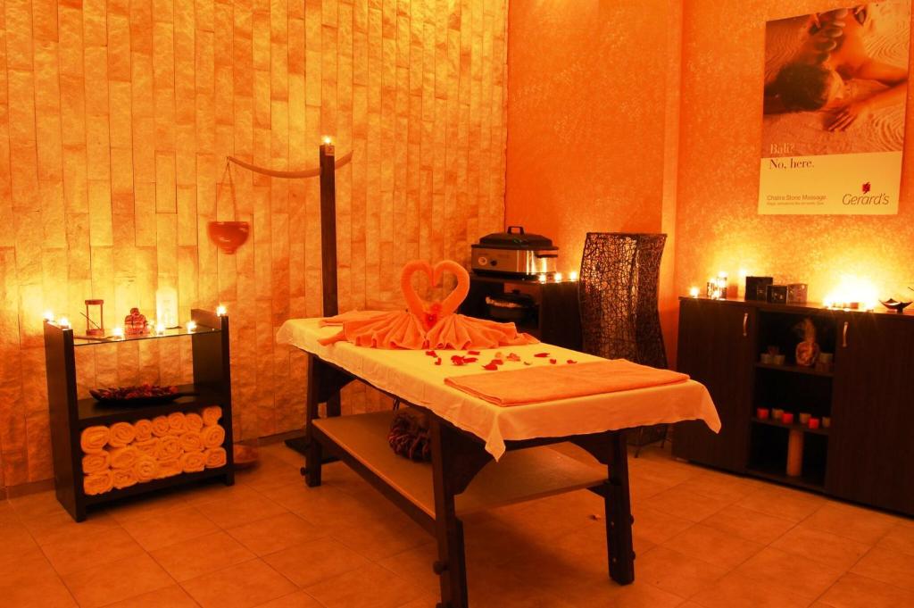 Lázně a/nebo wellness v ubytování Planeta Hotel & Aquapark FREE Beach Access - Ultra All Inclusive