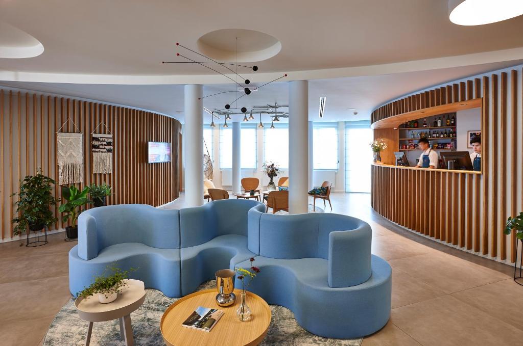 Posezení v ubytování Hygge Hotel