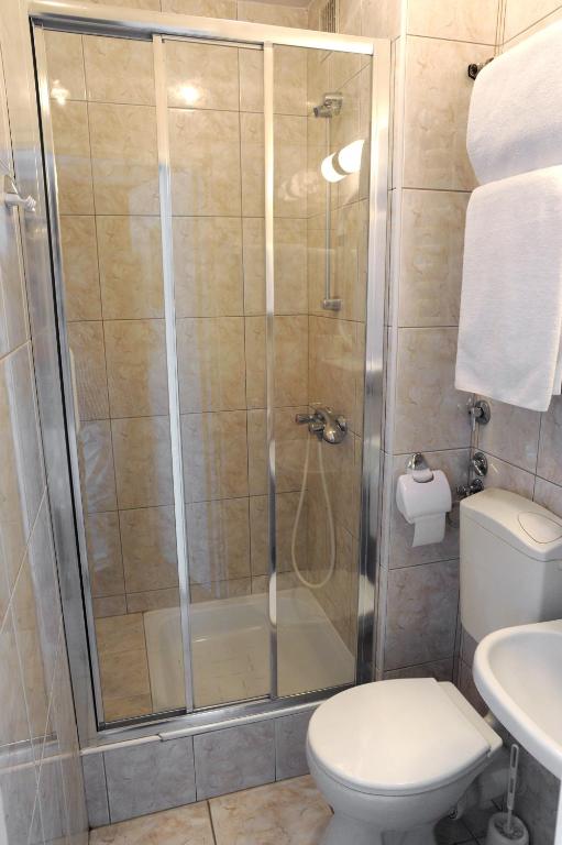 Kúpeľňa v ubytovaní Hotel PZMot