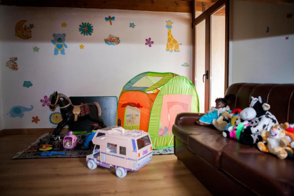 Děti v ubytování Casa Rural Tolareta