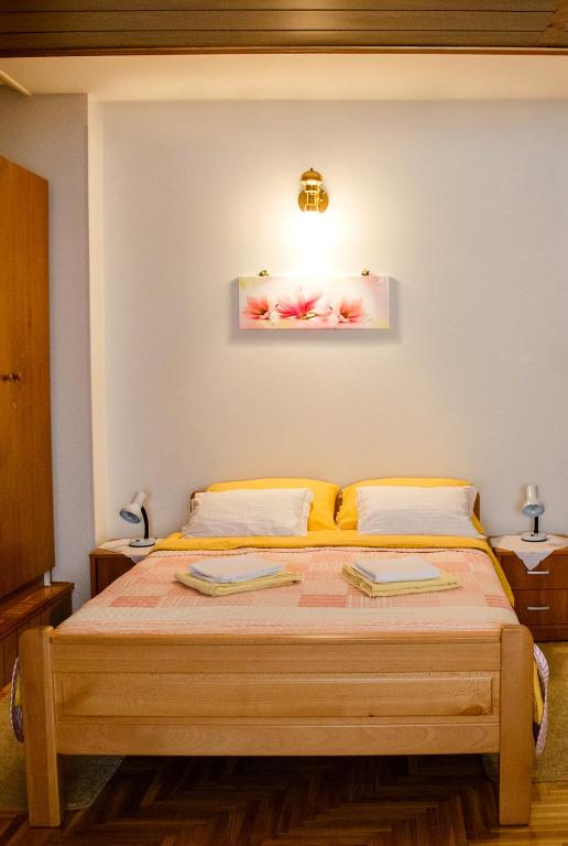Posteľ alebo postele v izbe v ubytovaní Apartment Ferk
