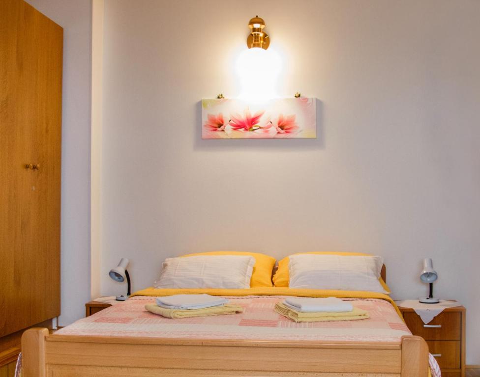 Posteľ alebo postele v izbe v ubytovaní Apartment Ferk