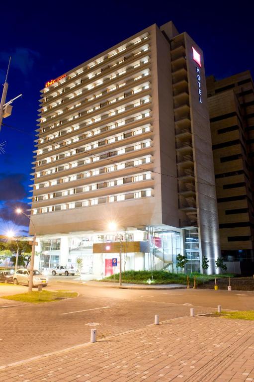 O edifício em que o hotel se localiza