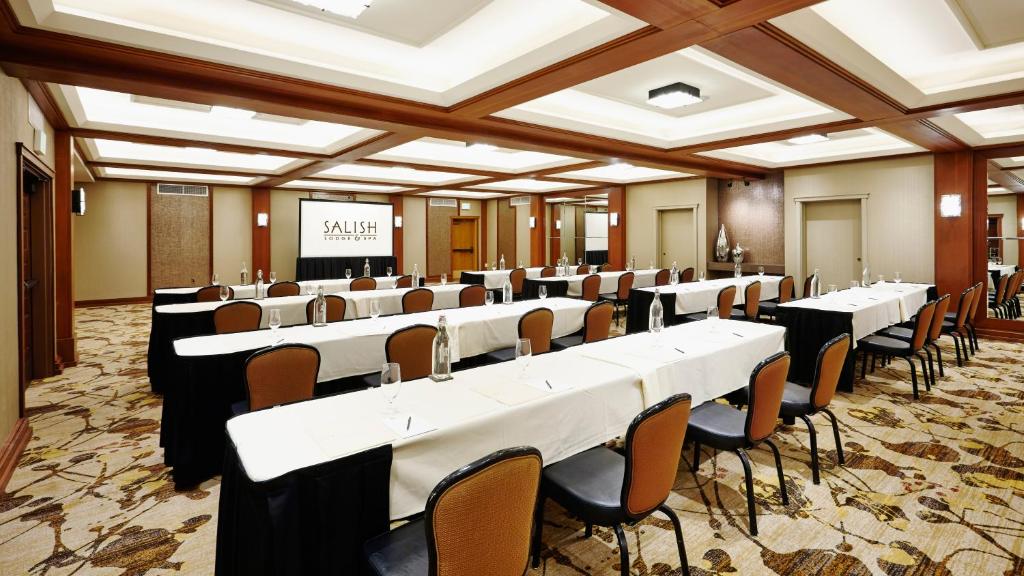 Konferenční prostory v ubytování Salish Lodge & Spa