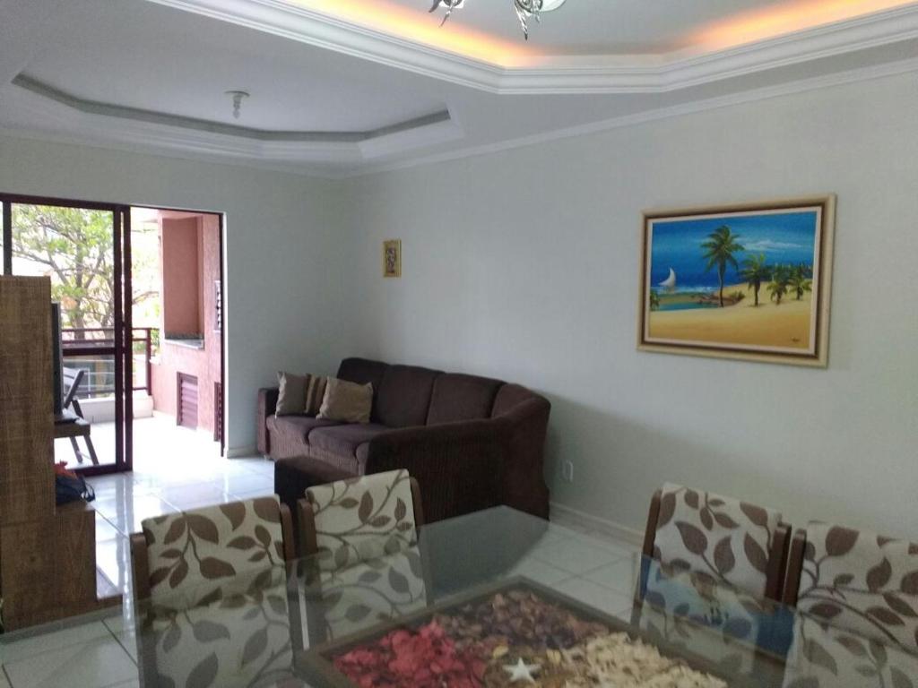 Posezení v ubytování Apartamento 3 quartos perto da praia