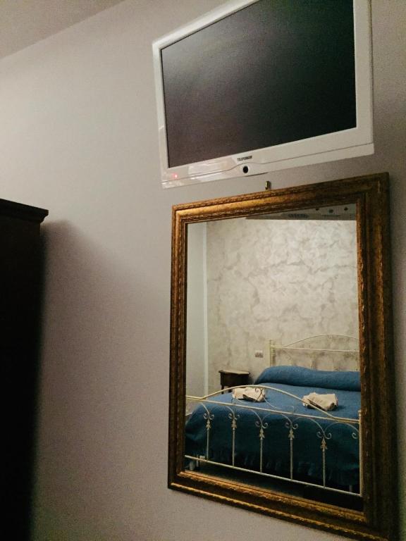 A television and/or entertainment centre at San Michele