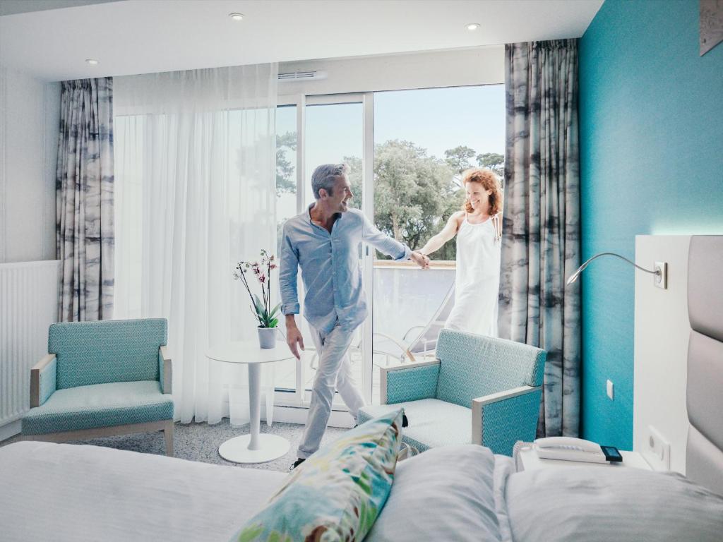 Alliance Pornic Hôtel Thalasso & Spa - Double Or Twin Room With Patio View