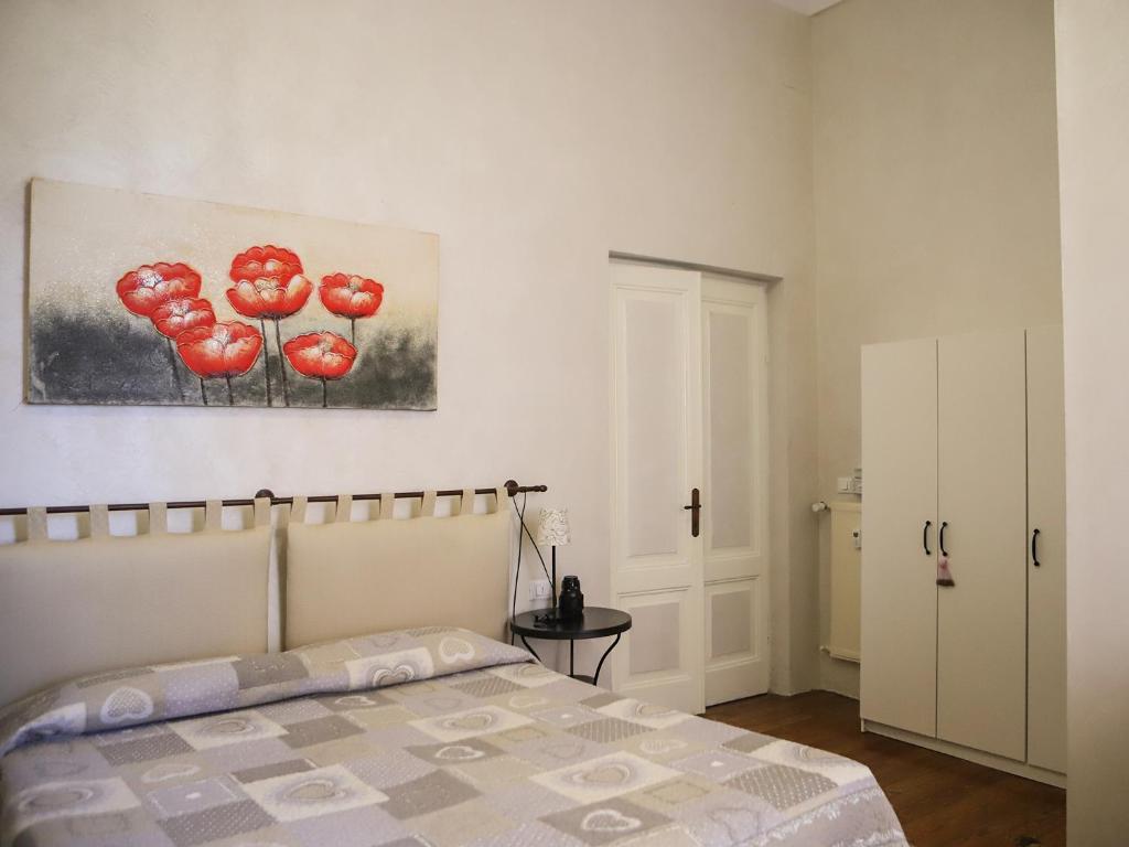 Postel nebo postele na pokoji v ubytování Hotel Portofino