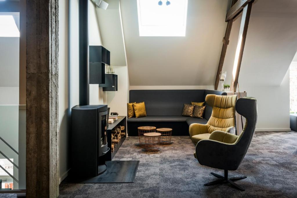 Posezení v ubytování Hotel B - Boskapelhoeve