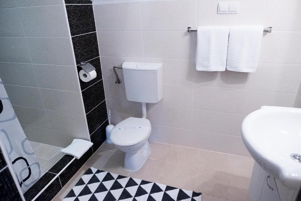 Kúpeľňa v ubytovaní Villa Šolo